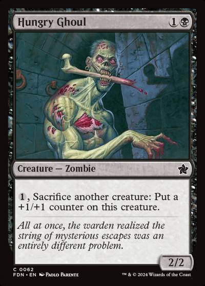 Hungry Ghoul 62 Foundations Magic card