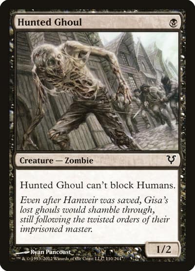 Hunted Ghoul 110 Avacyn Restored Magic card