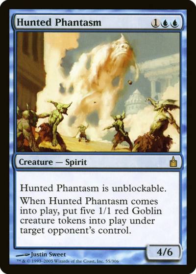 Hunted Phantasm 55 Ravnica: City of Guilds Magic card