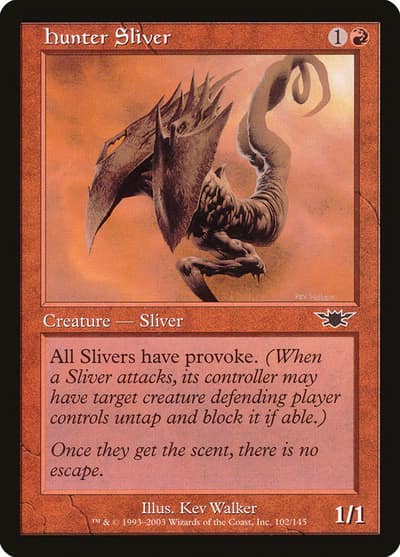 Hunter Sliver 102 Legions Magic card