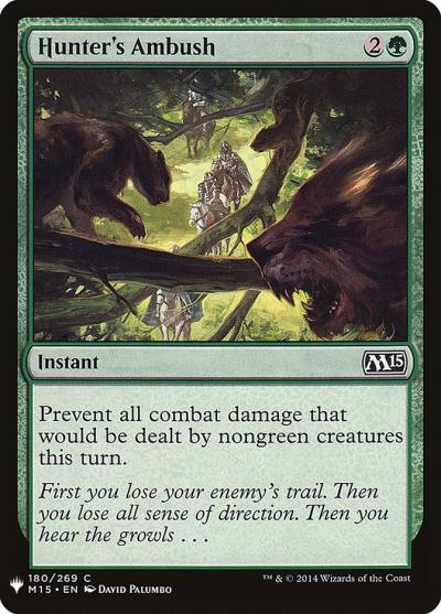 Hunter's Ambush PLST-M15-180 The List Magic card