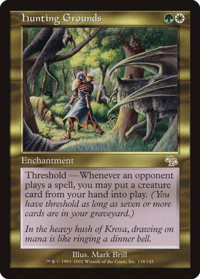 Hunting Grounds JUD-138 Judgment Magic card