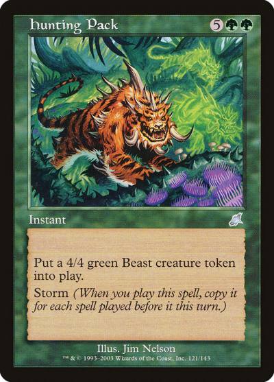 Hunting Pack SCG-121 Scourge Magic card