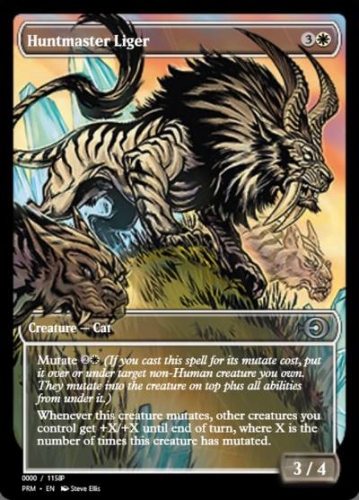 Huntmaster Liger PRM-81009 Magic Online Promos Magic card