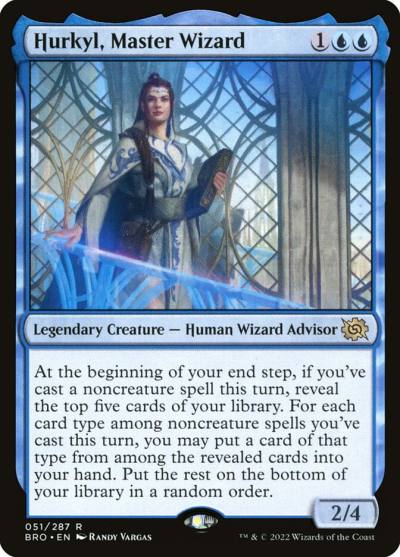 Hurkyl, Master Wizard BRO-51 The Brothers' War Magic card