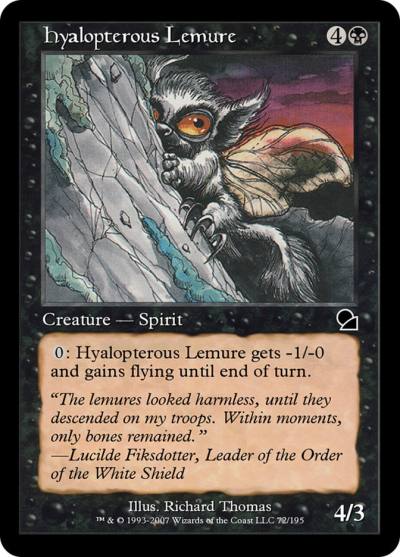 Hyalopterous Lemure ME1-72 Masters Edition Magic card