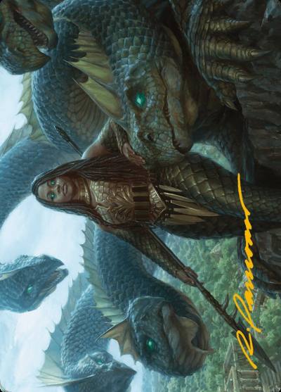 Hydra Trainer // Hydra Trainer AMH3-10 Modern Horizons 3 Art Series Magic card