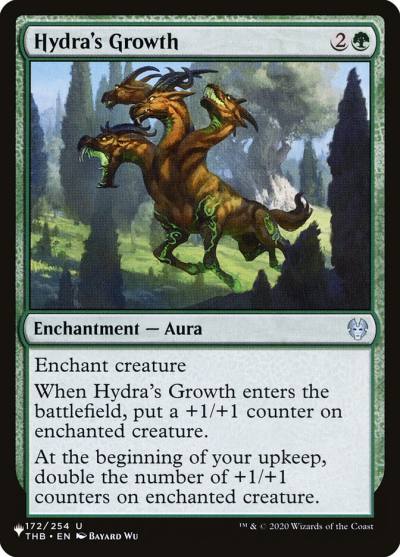 Hydra's Growth PLST-THB-172 The List Magic card