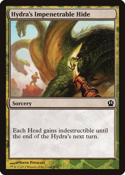 Hydra's Impenetrable Hide TFTH-9 Face the Hydra Magic card