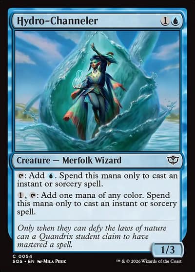 Hydro-Channeler 54 Secrets of Strixhaven Magic card