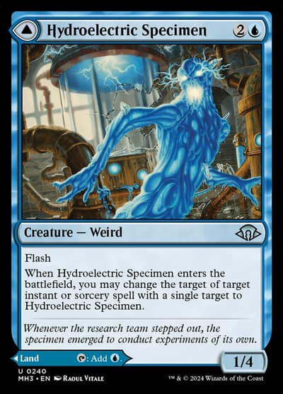Hydroelectric Specimen // Hydroelectric Laboratory 240 Modern Horizons 3 Magic card