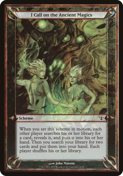 I Call on the Ancient Magics OARC-16STAR Archenemy Schemes Magic card
