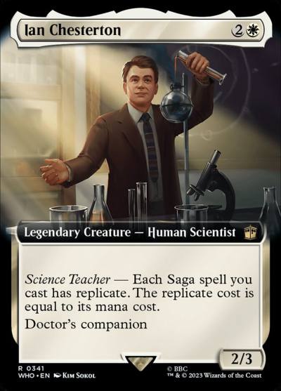 Ian Chesterton WHO-341 Doctor Who Magic card