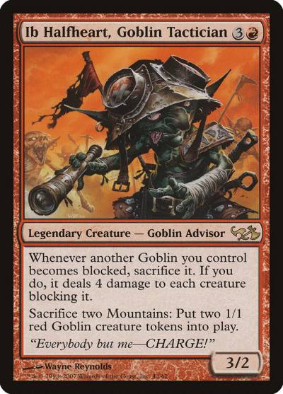 Ib Halfheart, Goblin Tactician DD1-43 Duel Decks: Elves vs. Goblins Magic card