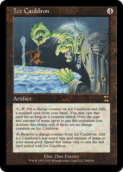 Ice Cauldron ME4-206 Masters Edition IV Magic card
