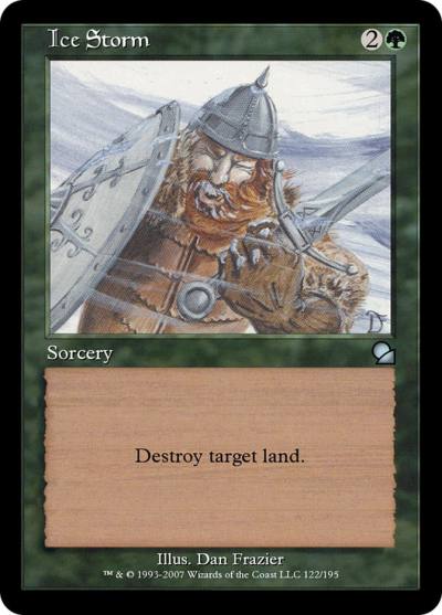 Ice Storm ME1-122 Masters Edition Magic card