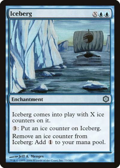 Iceberg CST-73 Coldsnap Theme Decks Magic card