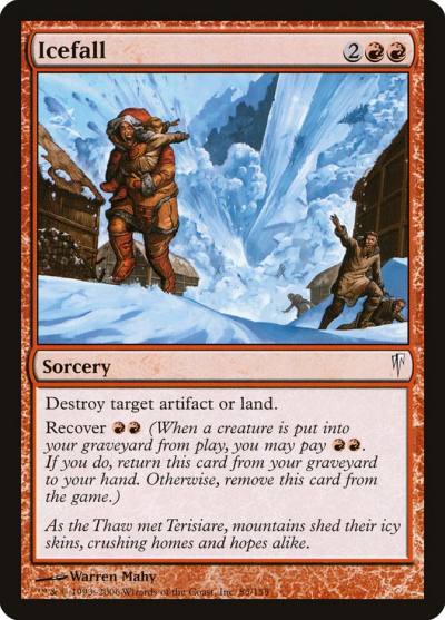 Icefall CSP-85 Coldsnap Magic card