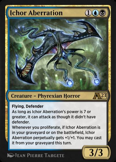 Ichor Aberration YONE-23 Alchemy: Phyrexia Magic card