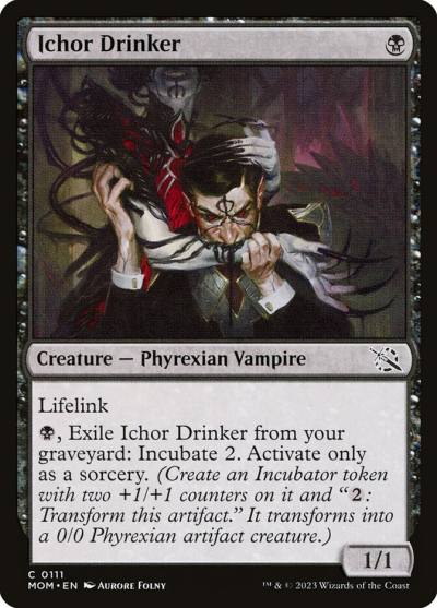 Ichor Drinker MOM-111 March of the Machine Magic card