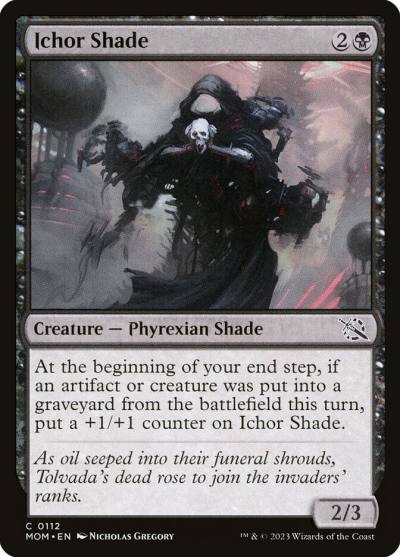 Ichor Shade 112 March of the Machine Magic card