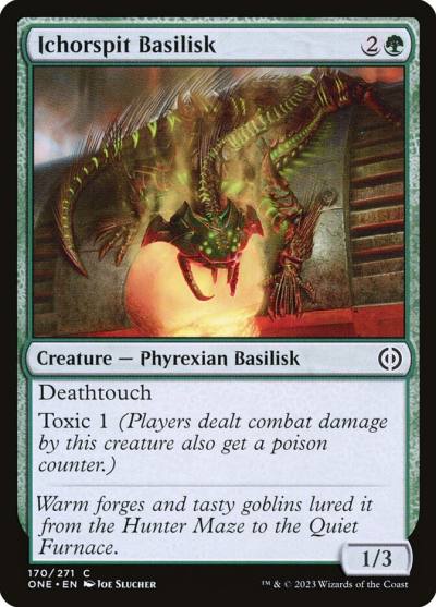 Ichorspit Basilisk 170 Phyrexia: All Will Be One Magic card