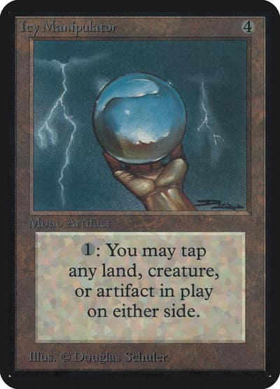 Icy Manipulator LEA-248 Limited Edition Alpha Magic card
