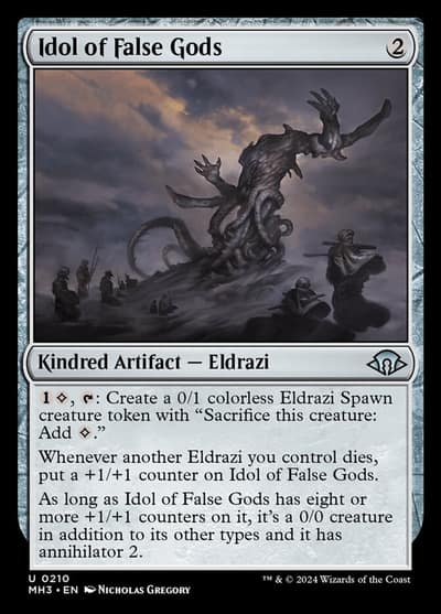 Idol of False Gods 210 Modern Horizons 3 Magic card