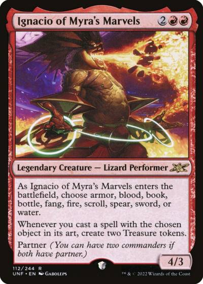 Ignacio of Myra's Marvels UNF-112 Unfinity Magic card