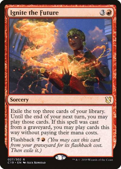 Ignite the Future C19-27 Commander 2019 Magic card