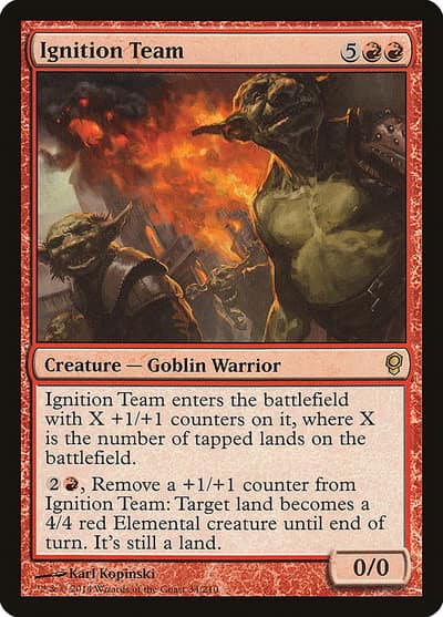 Ignition Team 34 Conspiracy Magic card