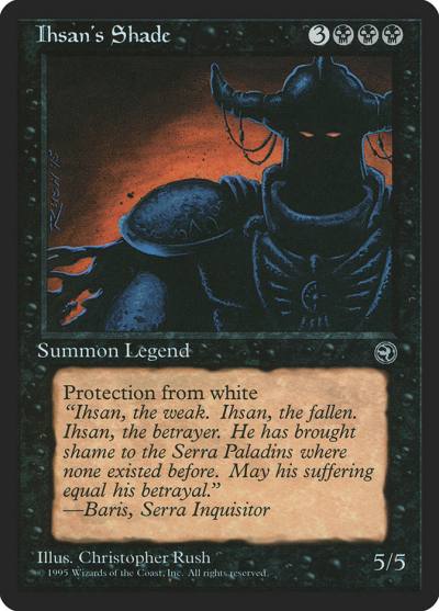 Ihsan's Shade HML-53 Homelands Magic card