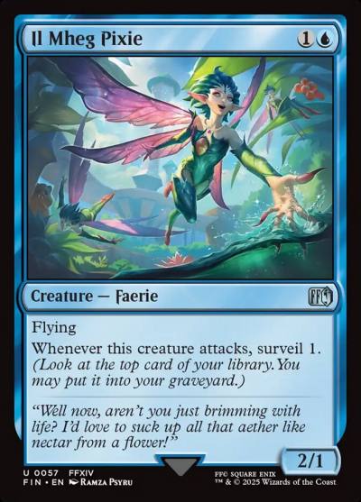Il Mheg Pixie FIN-57 Final Fantasy Magic card