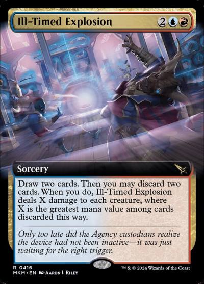 Ill-Timed Explosion MKM-416 Murders at Karlov Manor Magic card