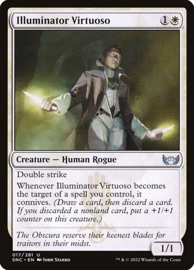 Illuminator Virtuoso 17 Streets of New Capenna Magic card