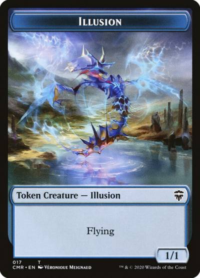 Illusion TCMR-17 Commander Legends Tokens Magic card
