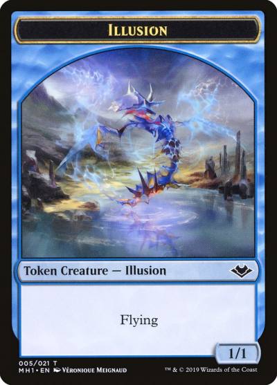 Illusion TMH1-5 Modern Horizons Tokens Magic card