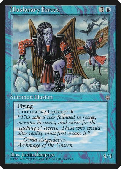 Illusionary Forces ICE-75 Ice Age Magic card