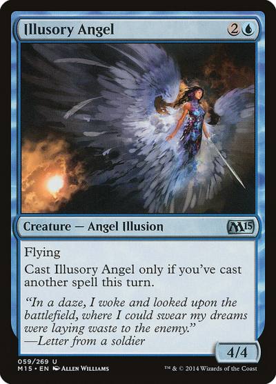 Illusory Angel M15-59 Magic 2015 Magic card
