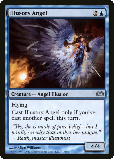 Illusory Angel PC2-19 Planechase 2012 Magic card