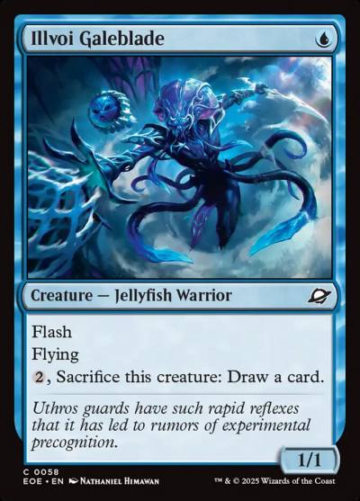 Illvoi Galeblade EOE-58 Edge of Eternities Magic card