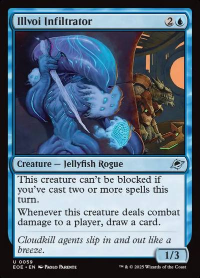Illvoi Infiltrator 59 Edge of Eternities Magic card