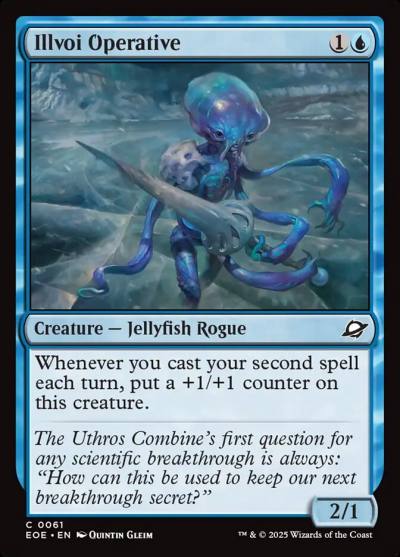 Illvoi Operative EOE-61 Edge of Eternities Magic card