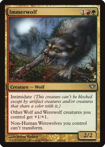Immerwolf DKA-141 Dark Ascension Magic card