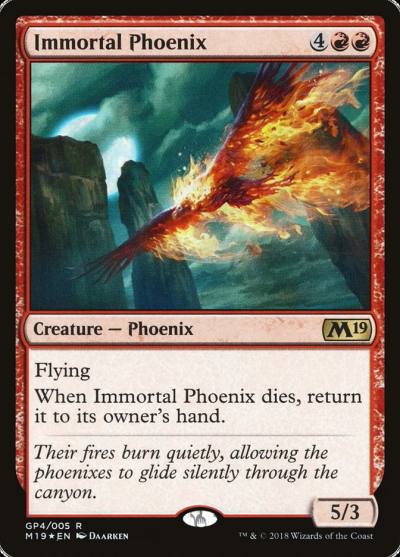 Immortal Phoenix G18-GP4 M19 Gift Pack Magic card