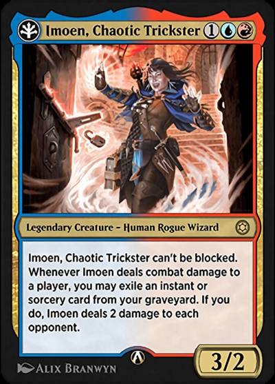 Imoen, Chaotic Trickster 7r Alchemy Horizons: Baldur's Gate Magic card