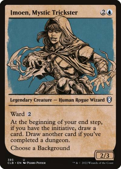 Imoen, Mystic Trickster CLB-385 Commander Legends: Battle for Baldur's Gate Magic card
