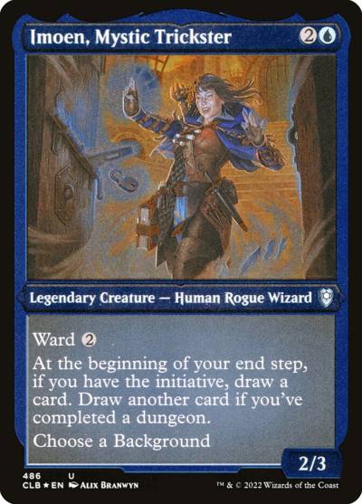 Imoen, Mystic Trickster CLB-486 Commander Legends: Battle for Baldur's Gate Magic card