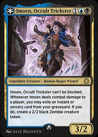 Imoen, Occult Trickster 7b Alchemy Horizons: Baldur's Gate Magic card