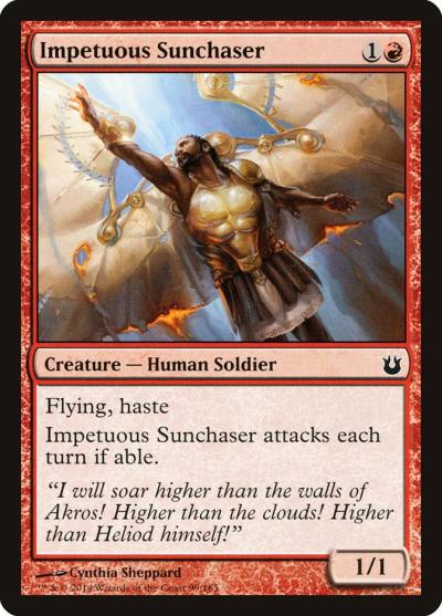 Impetuous Sunchaser 99 Born of the Gods Magic card